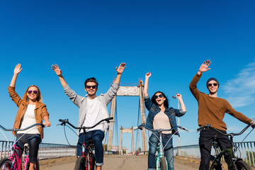 Poster - Enjoying fun ride. 