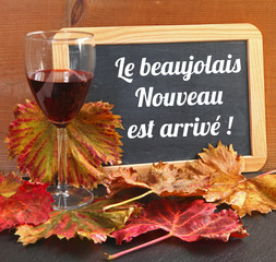 Canvas Print - Beaujolais nouveau