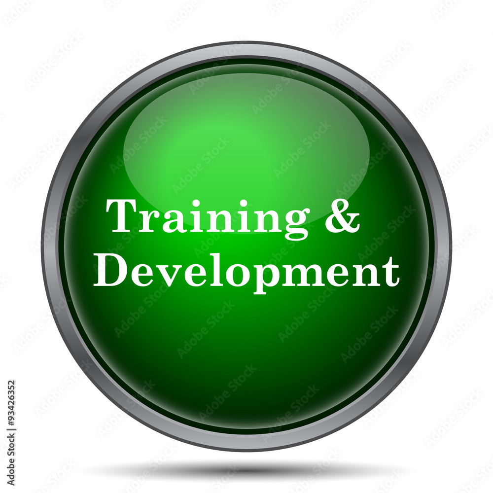 Training and development icon Stock Illustration | Adobe Stock