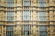 Close up of Westminster palace