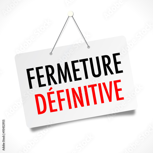 Fermeture Definitive Stock Vector Adobe Stock Fermeture Definitive Stock Vector Adobe Stock