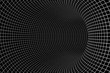Black and White Binary Tunnel Background