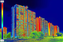Thermal Image On Residential Building_10