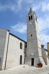 Poster - Kirche in Fazana, Istrien, Kroatien