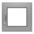 © Tiler84 - gray metallic window isolated on white background