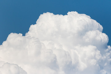 Wall Mural - white clouds in blue sky