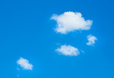 Fototapeta Niebo - Clouds in blue sky
