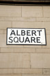 Albert Square Street Sign, Manchester