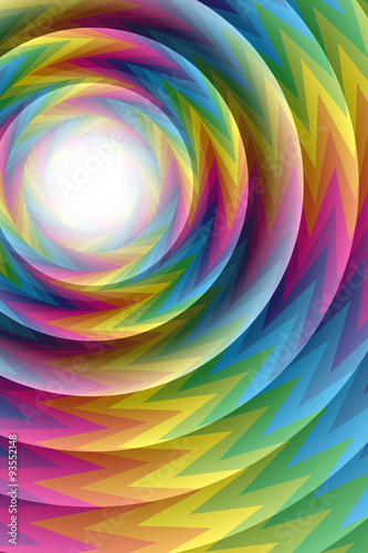背景素材壁紙 虹 虹色 レインボー レインボーカラー 七色 カラフル 円 丸 輪 サークル状 リング 環状 Stock Vector Adobe Stock