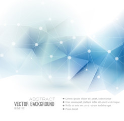 Poster - Abstract Geometric Background Design