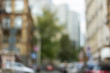 © 621513 - Blurred background photo. Cityscape bokeh. Blurry european street
