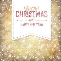 Poster - 2015 New Year Background with Christmas Balls