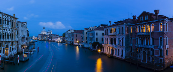 Sticker - Grand Canal - twilight with San Giorgio Maggiore church in background. Venice, Italy.