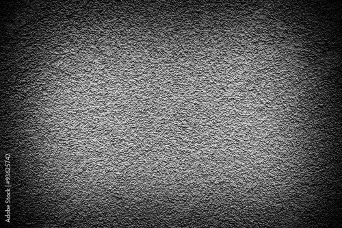 Fotografía Grey revetment wall putty high contrasted with vignetting effect