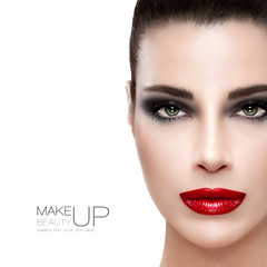 Wall Mural - beauty and makeup concept
