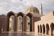 Entrance of the Sultan Qaboos Grand Mosque, Oman