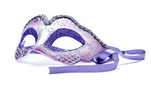 The Purple Silver Mask
