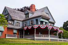 Historic Sagamore Hill, Home Of Theodore Roosevelt In Oyster Bay NY