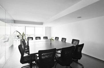 Canvas Print - Empty meeting room