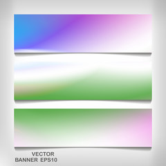 Wall Mural - Colorful banner for your design 
