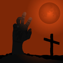 Rise Of The Zombies - Orange_black
