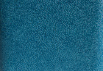 Texture artificial blue leather