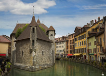 Canal At Annecy In France