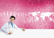 © adam121 - Doctor with banner