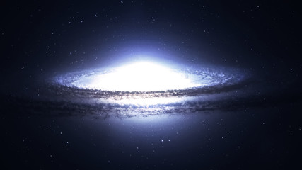 Wall Mural - high resolution incredibly beautiful spiral galaxy somewhere in