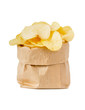 Crispy potato chips - Patatine fritte croccanti