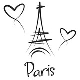 Fototapeta Paryż - Wieża Eiffla