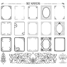 Set Of Frames And Elements