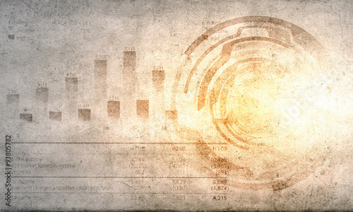 Fototapeta Vintage business background