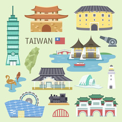 Canvas Print - taiwan attractions