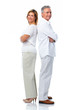 © grinny - Happy loving elderly couple.