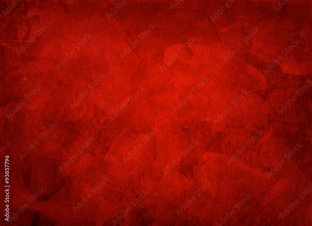 Artistic hand painted multi layered red background - obrazy, fototapety, plakaty 