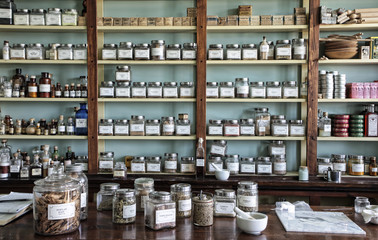 historic store medicine Apothecary 