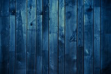Dark Blue Wood Background