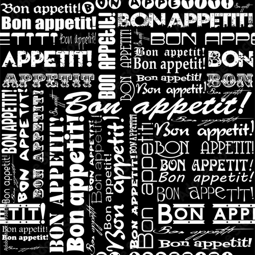 Plakaty do jadalni seamless-bon-appetit-pattern-for-the-decoration-and-interiors