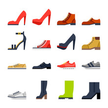 Footwear For All Occasions. Shoes, Sneakers, Boots 