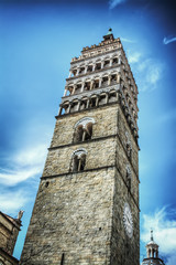 Wall Mural - San Zeno steeple in hdr