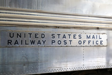 Outside Of Old Mail Train Car