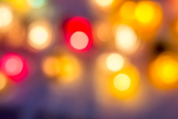 Wall Mural - blurred lights abstract colorful background