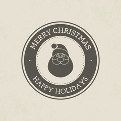 Sticker - Happy christmas