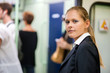 © Minerva Studio - Businesswoman portrait inside metro subway