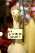 © Osterland - ente mit schlid: 'Ich schmecke nicht'