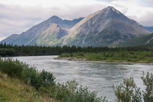 Alaskan Landscape Picture Of Denali