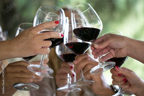 Brindisi Con Calici Di Vino Primitivo Di Gioia Del Colle Buy This Stock Photo And Explore Similar Images At Adobe Stock Adobe Stock