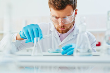 Wall Mural - occupation of microbiologist