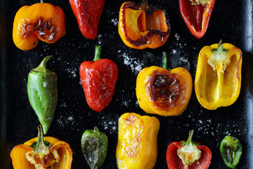 Poster - roasted pepper with sea salt